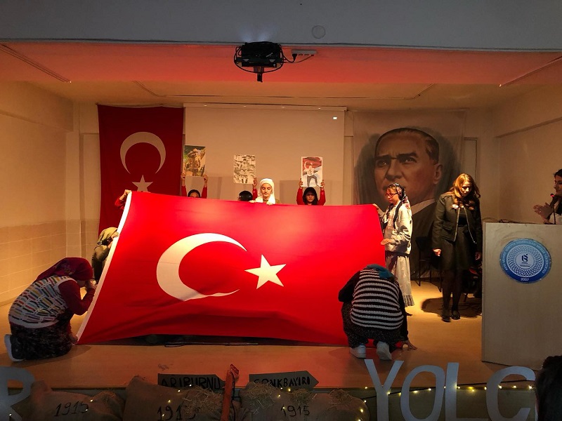 18 Mart Çanakkale Şehitlerini Anma ve Çanakkale Zaferi’nin 110. Yıl Dönümünde Şehitlerimiz Anıldı.