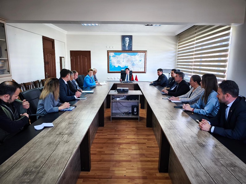 Kaymakam Aydın, Başkanlığında İlçe İdare Amirleri Toplantısı Gerçekleştirildi